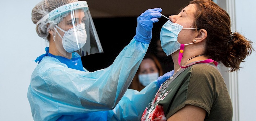 Prueba rápida de diagnóstico para la COVID-19 por Antígeno. EFE