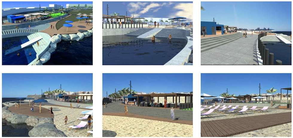 Infografía de las obras de remodelación.