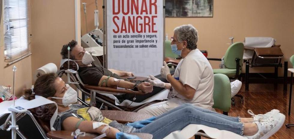 Donar sangre. EFE