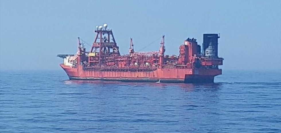 Imagen de un buque similar al  'Petrojarl Varg'