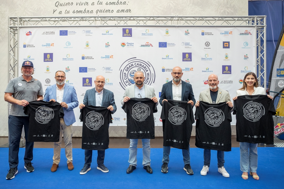 Acto de celebración de la 35ª Copa del Mundo PWA de Gran Canaria