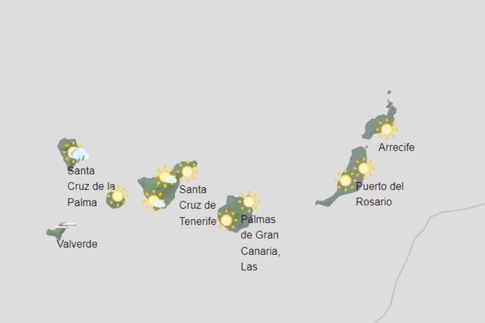 Previsión del tiempo para el domingo 11 de junio. Aemet