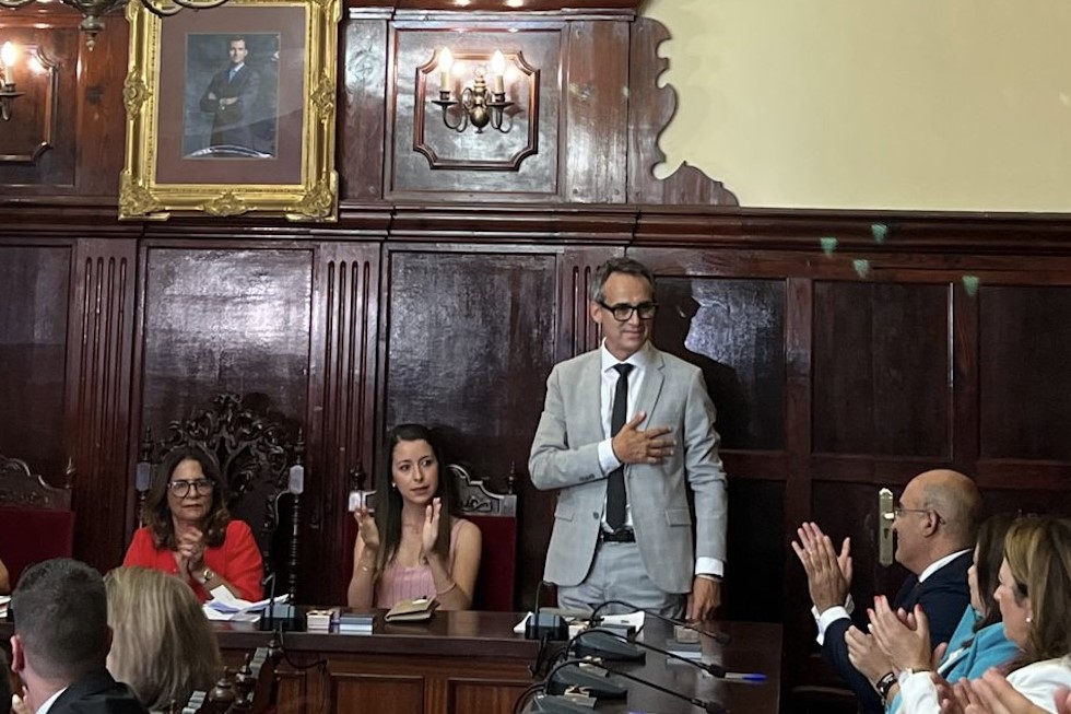 Javier Llamas, alcalde de los Llanos de Aridane