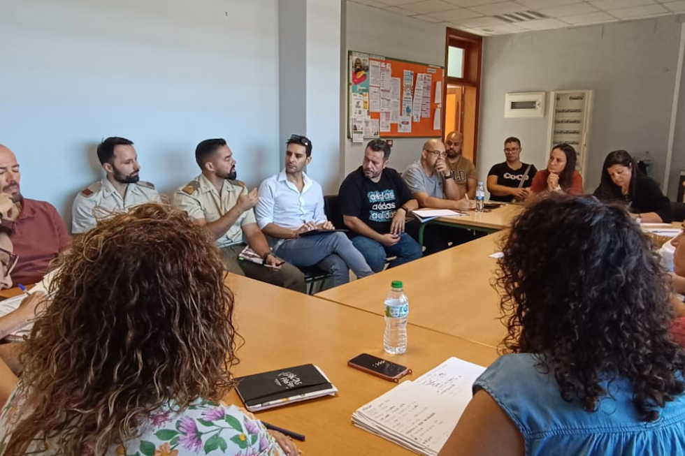 Consejo Escolar Municipal celebrado en el CEIP Playa de Mogán