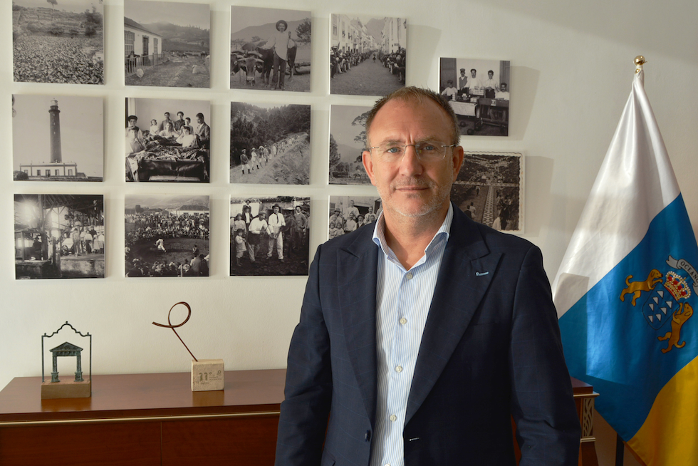Sergio Rodríguez, presidente del Cabildo de La Palma