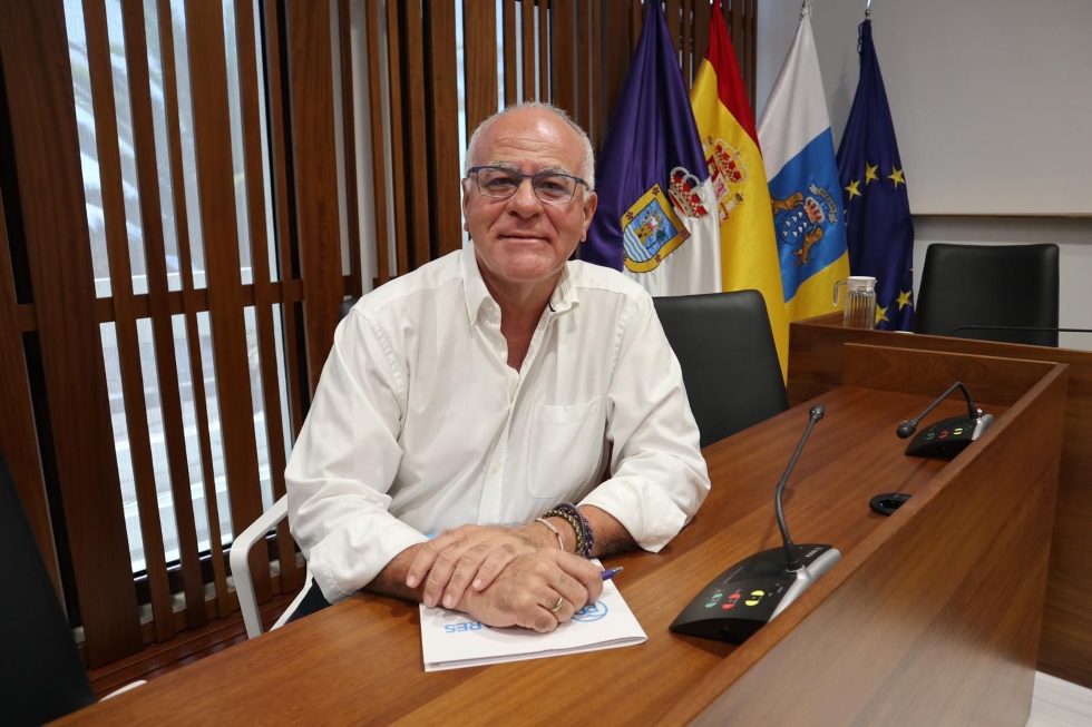 Carlos Cabrera, consejero del Grupo Popular en el Cabildo de La Palma