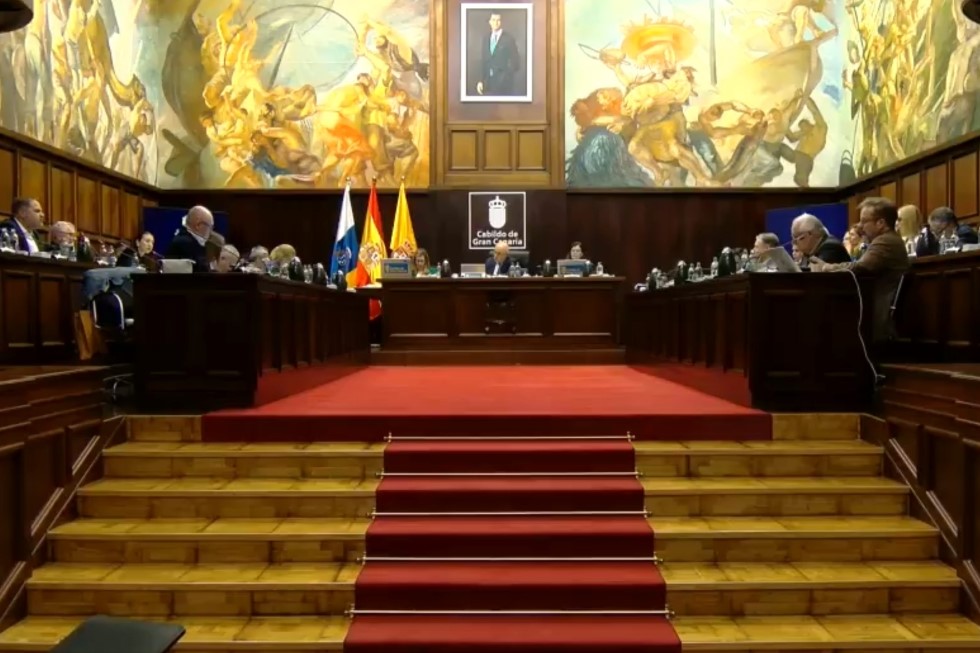 Pleno del Cabildo de Gran Canaria