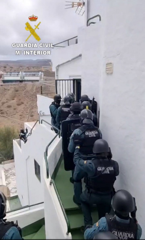 Actuación en uno de los domicilios