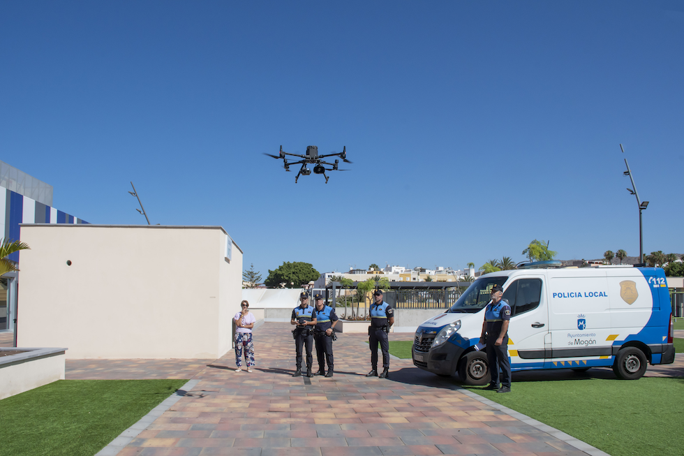 Vuelo de dron