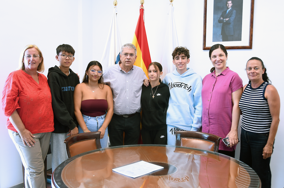 Los alumnos del IES Támara