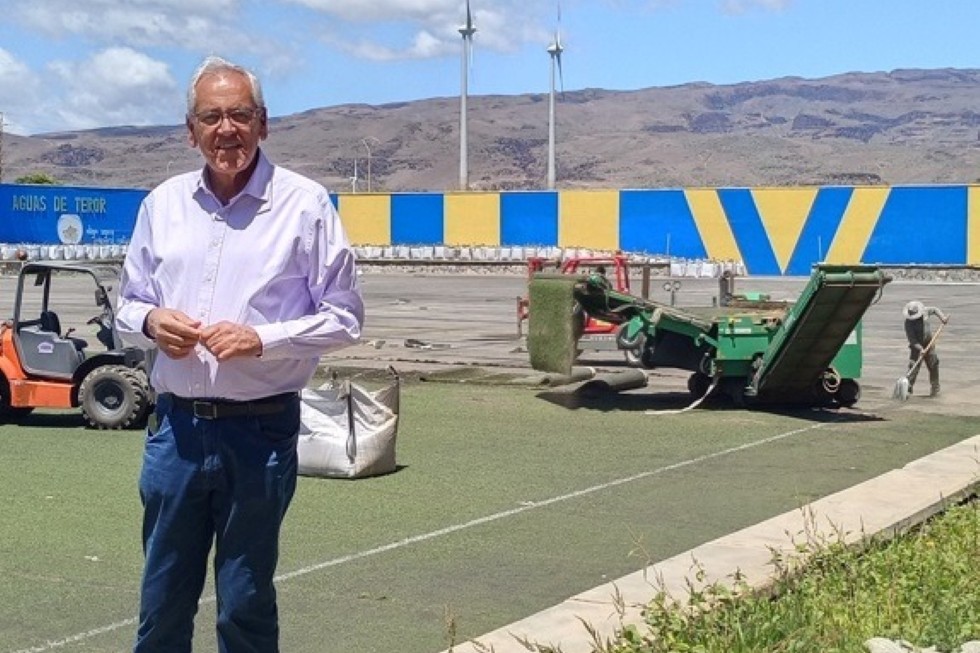 Ramón Suárez, concejal de Deportes del Ayuntamiento de San Bartolomé de Tirajana