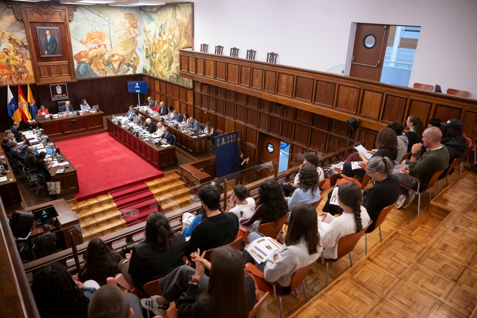 Pleno del Cabildo de Gran Canaria