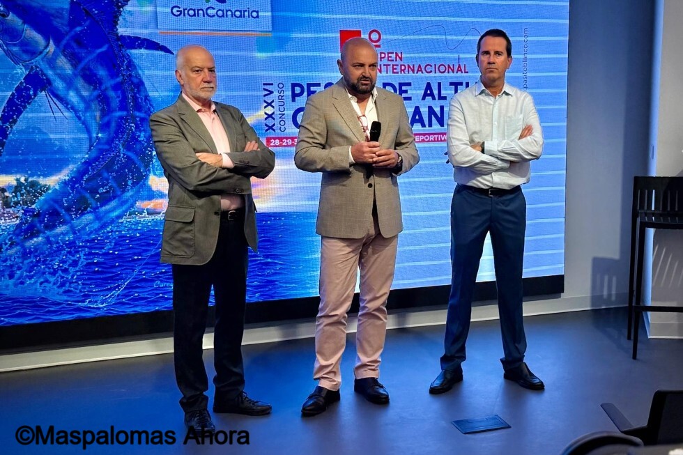 Presentación del cartel del V Open Internacional de Pesca de Altura Gran Canaria