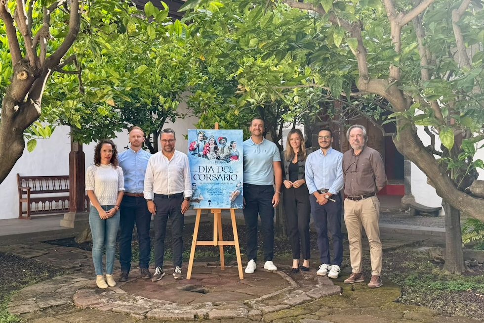 Santa Cruz de La Palma celebrará el 1 de agosto la XI edición del Día del Corsario