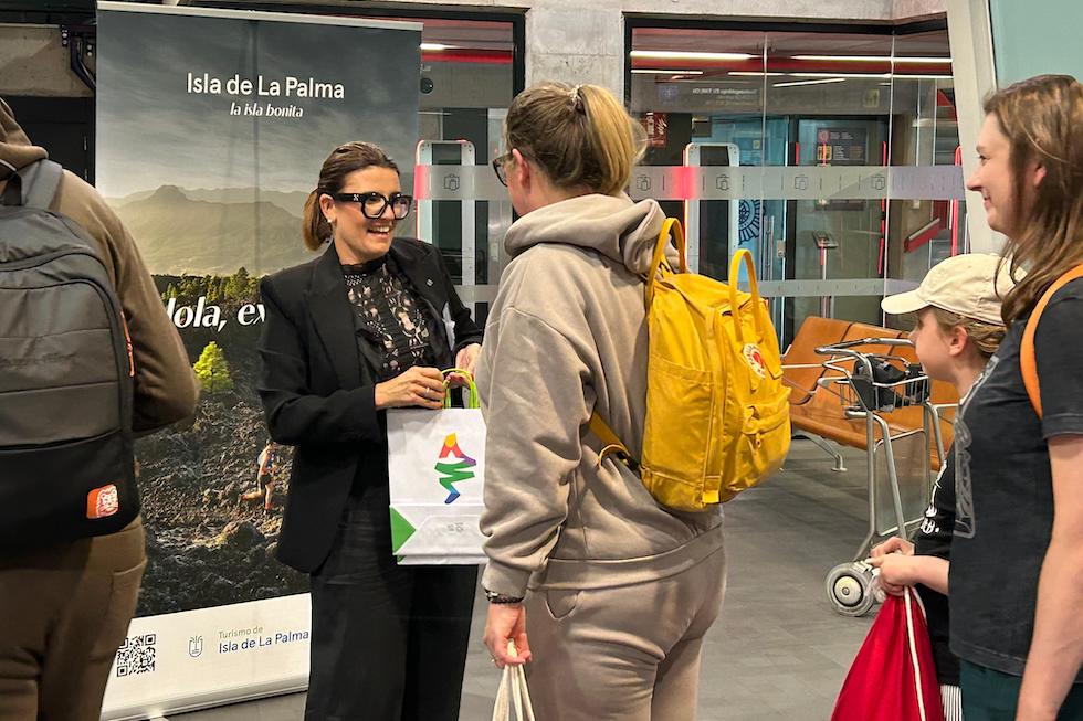 La Palma recibe el primer vuelo de Wroclaw y suma una nueva conexión con Polonia