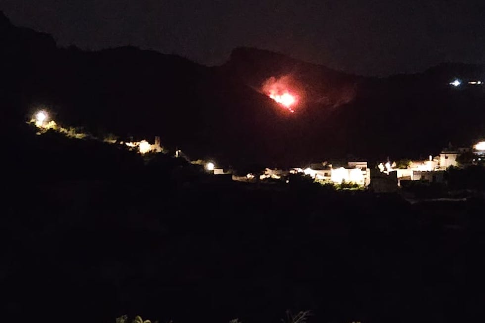 Zona de Las Moradas, Tejeda.