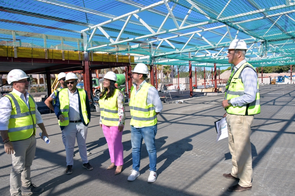 Visita a las obras del Aldi | Maspalomas Ahora