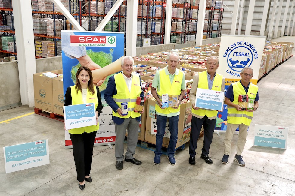 Foto de familia SPAR Gran Canaria