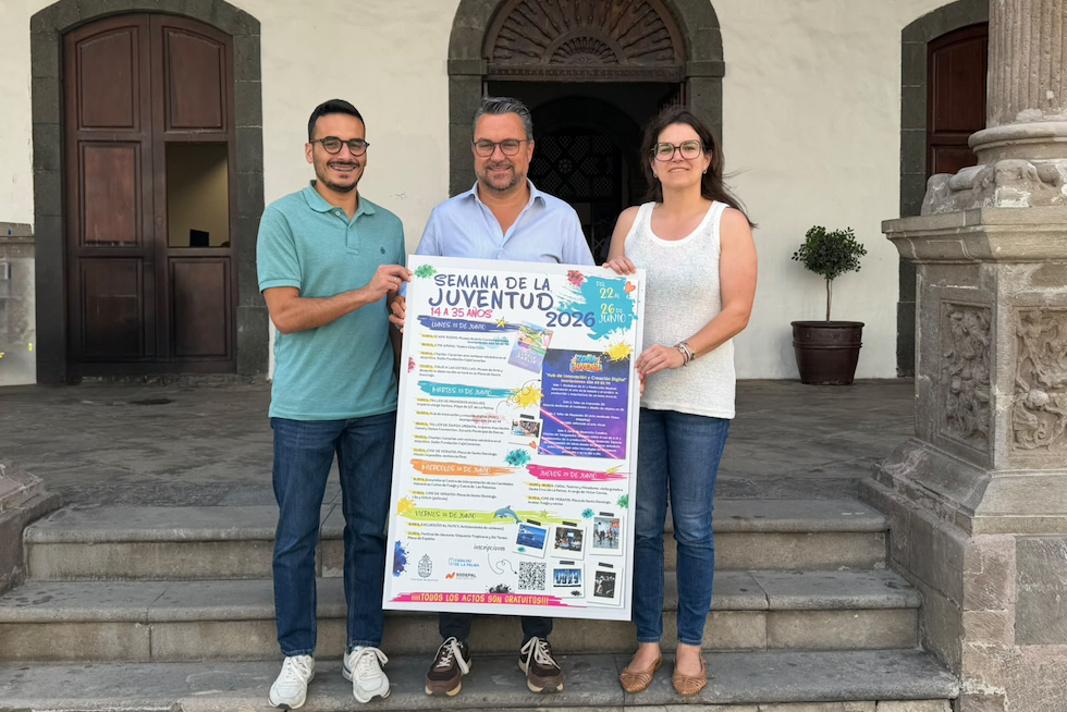 Santa Cruz de La Palma organiza su Semana de la Juventud con propuestas aportadas por más de 200 jóvenes