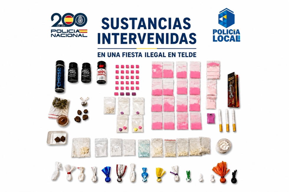 Sustancias intervenidas | Maspalomas Ahora