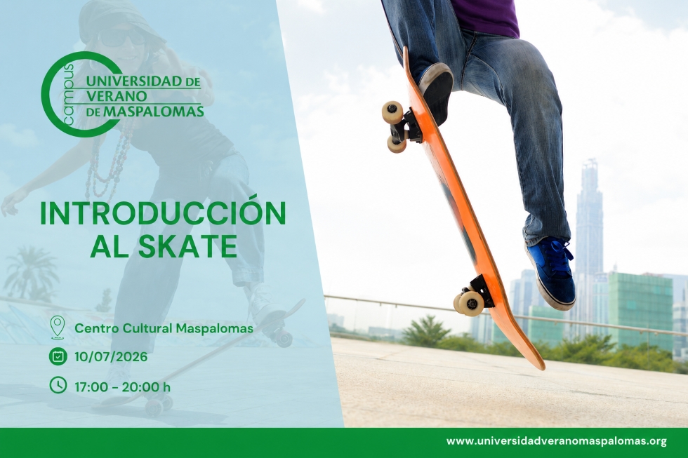 Curso de introducci&oacute;n al skate | Maspalomas Ahora