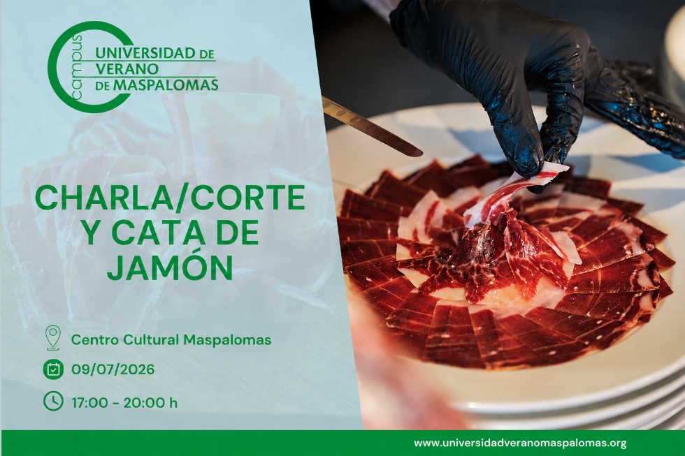 Charla sobre corte y cata de jam&oacute;n | Maspalomas Ahora
