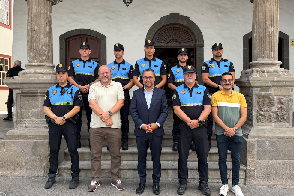 Santa Cruz de La Palma incorpora tres agentes a la Policía Local