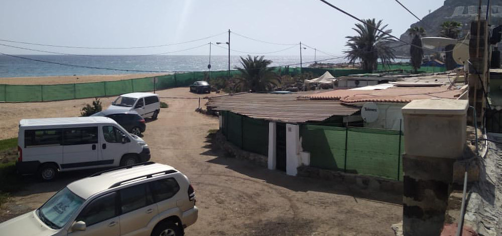 Vallado en la playa de Tauro | MASPALOMAS AHORA