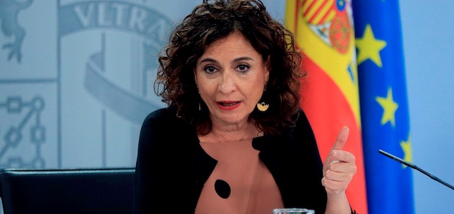 La ministra de Hacienda y portavoz del Gobierno, María Jesús Montero. EFE/Fernando Alvarado