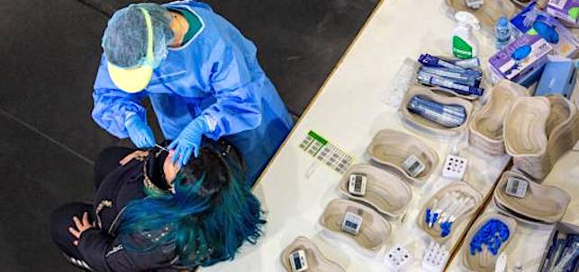 Test de antígenos. EFE