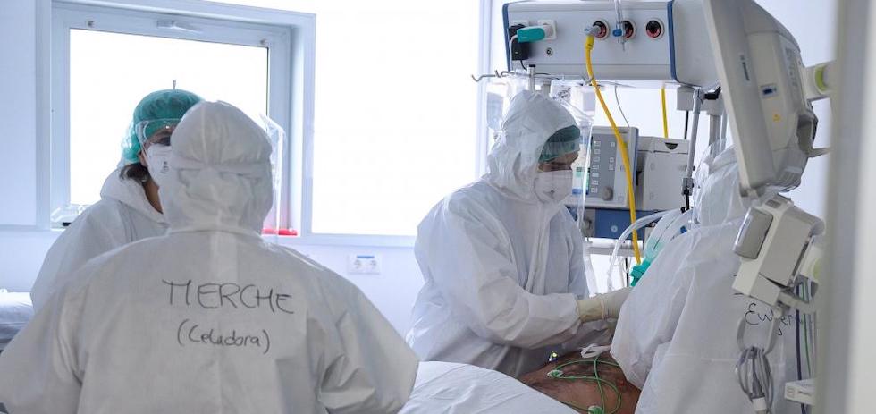 Ingresos en hospitales. EFE