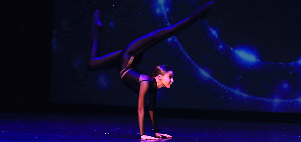 Bailarina de la Escuela de Danza de Carmen Cabrera.