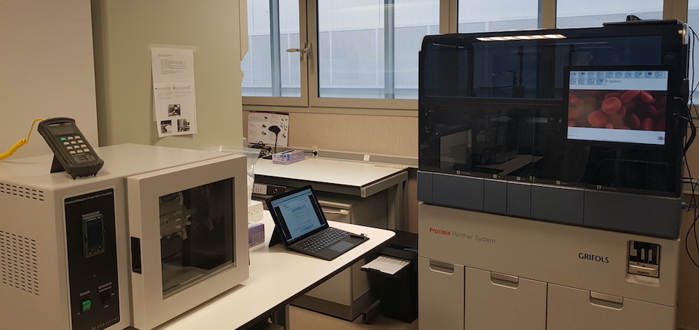 Equipo de análisis