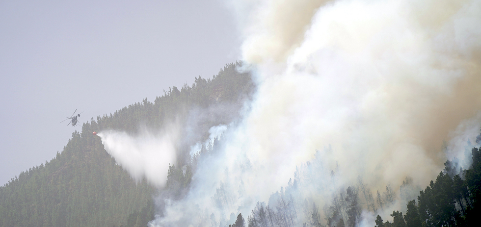 Incendio forestal en Tenerife. ACFI PRESS