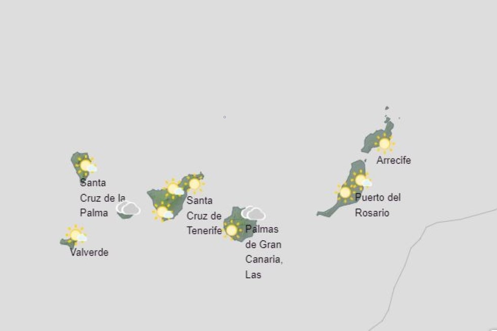 Previsión del tiempo para el martes 25 de julio. Aemet
