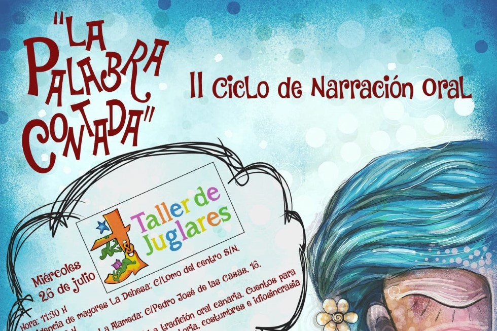 Cartel Taller de Juglares La Palabra Contada
