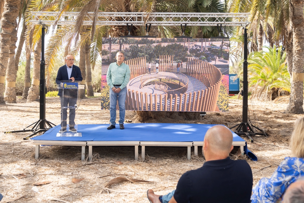 Presentación del proyecto del Palmeral Oasis