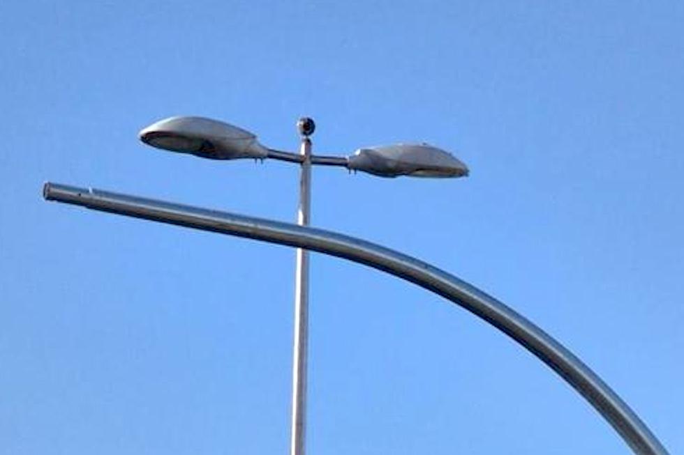 Una de las cámaras instaladas