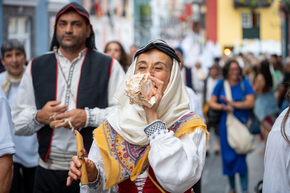 bucio Danzas Romeras 2025 en Santa Cruz de La Palma