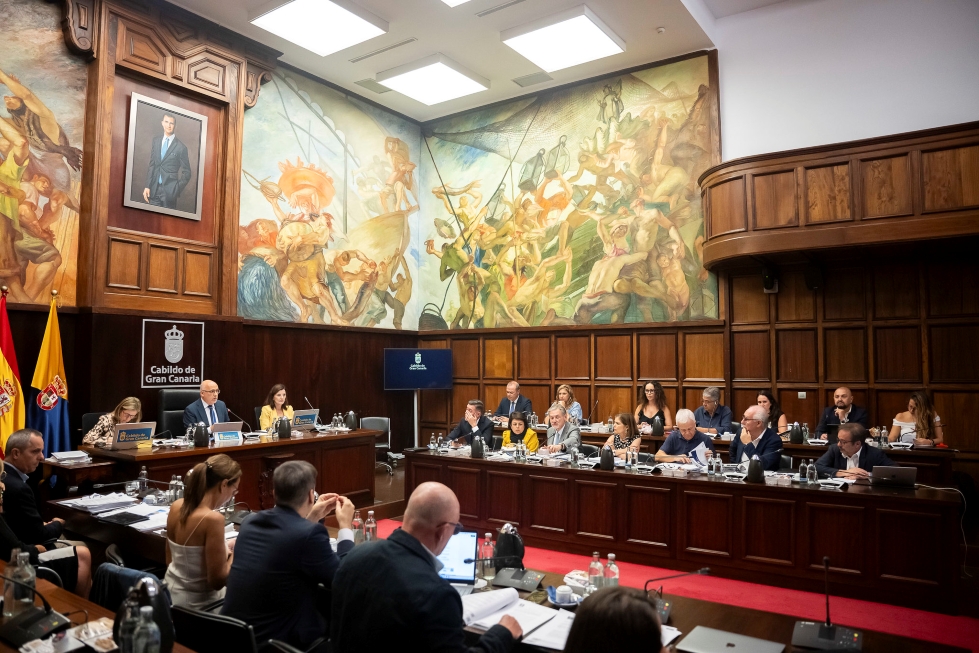Pleno del Cabildo de Gran Canaria