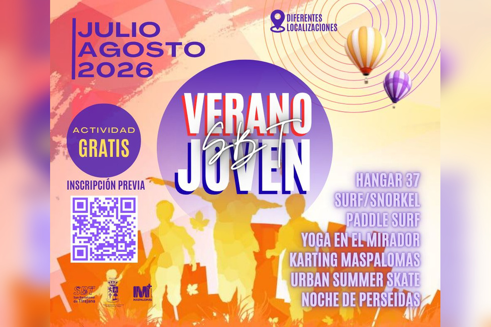 San Bartolomé de Tirajana impulsa un verano de aventura y experiencias con Verano Joven 2026