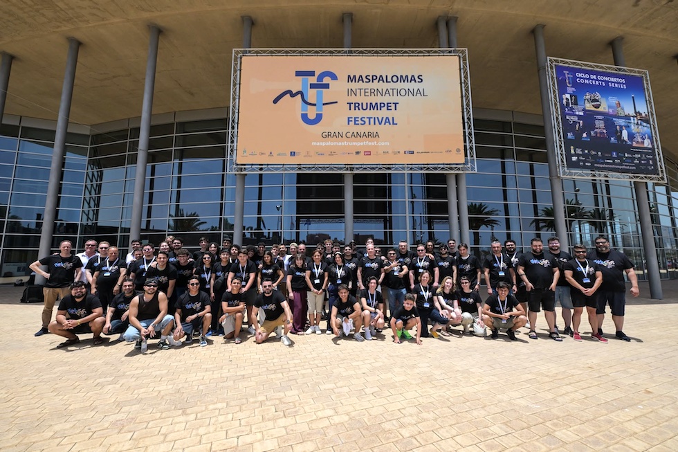 El Festival Internacional de Trompeta de Maspalomas reúne a más de 400 jóvenes de 15 países