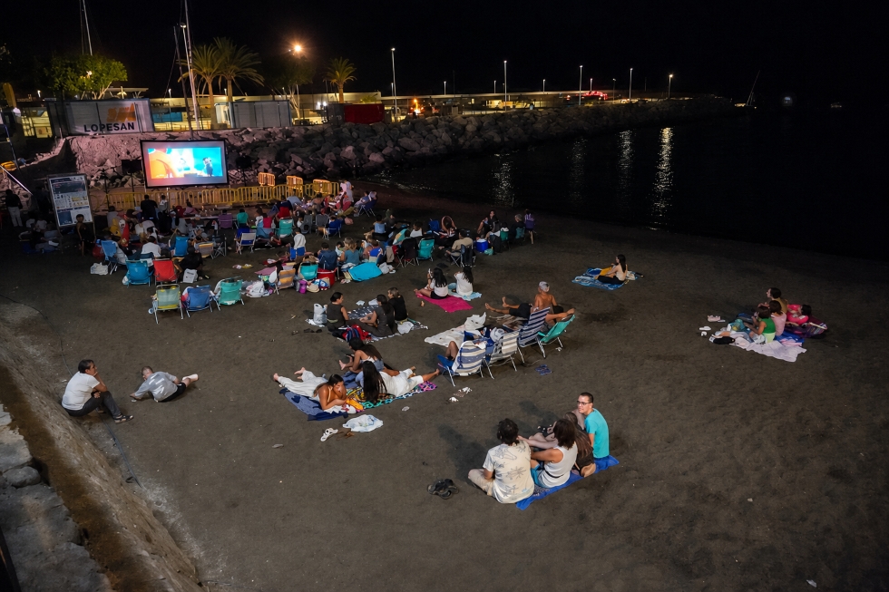 El cine regresa a la playa de Las Marañuelas por las Fiestas del Carmen