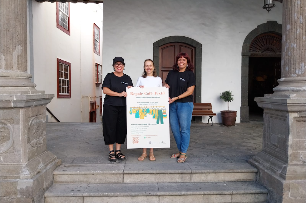 Santa Cruz de La Palma organiza un taller para aprender a reparar e intercambiar ropa