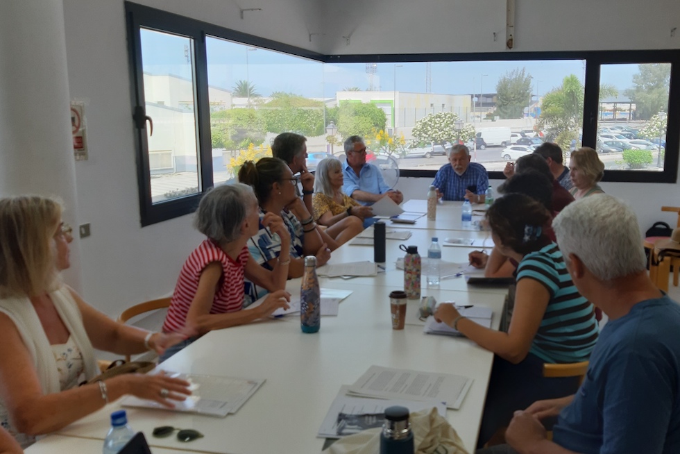Alumnado del taller de escritura y expresi&oacute;n
