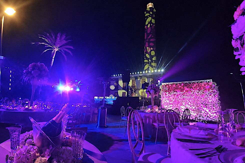 Zona de celebraciones en El Faro de Maspalomas. MASPALOMAS AHORA