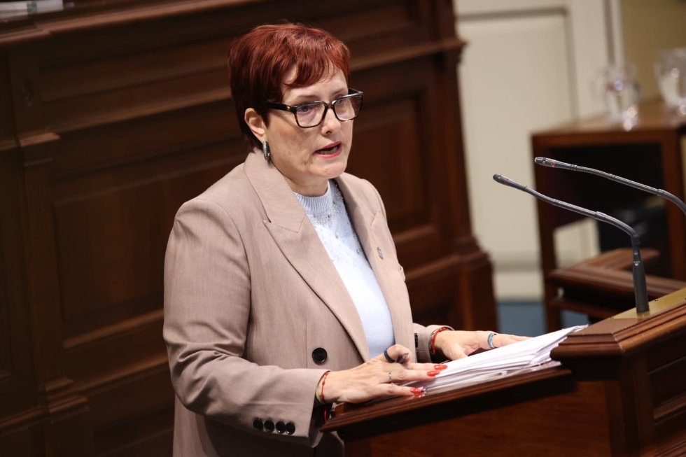 Candelaria Delgado, consejera de Bienestar Social, Igualdad, Juventud, Infancia y Familias del Gobierno de Canarias | Maspalomas Ahora