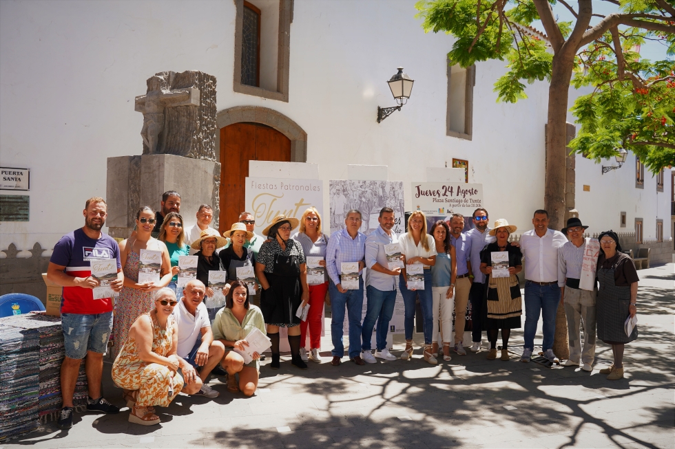 Presentación de la Fiesta Patronal de San Bartolomé en Tunte