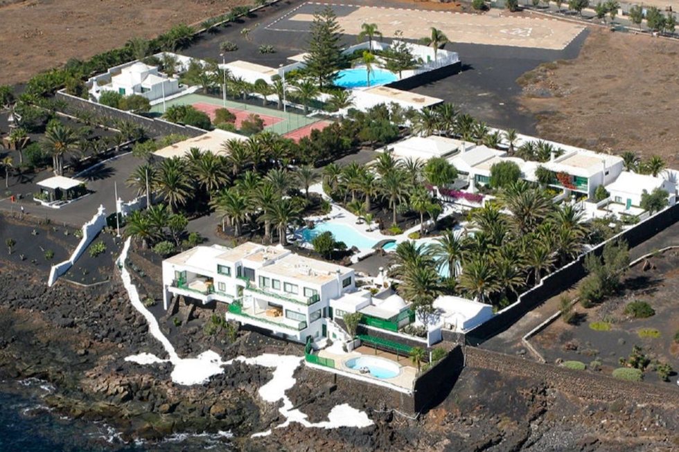La Residencia Real de La Mareta, Lanzarote. Imagen de X