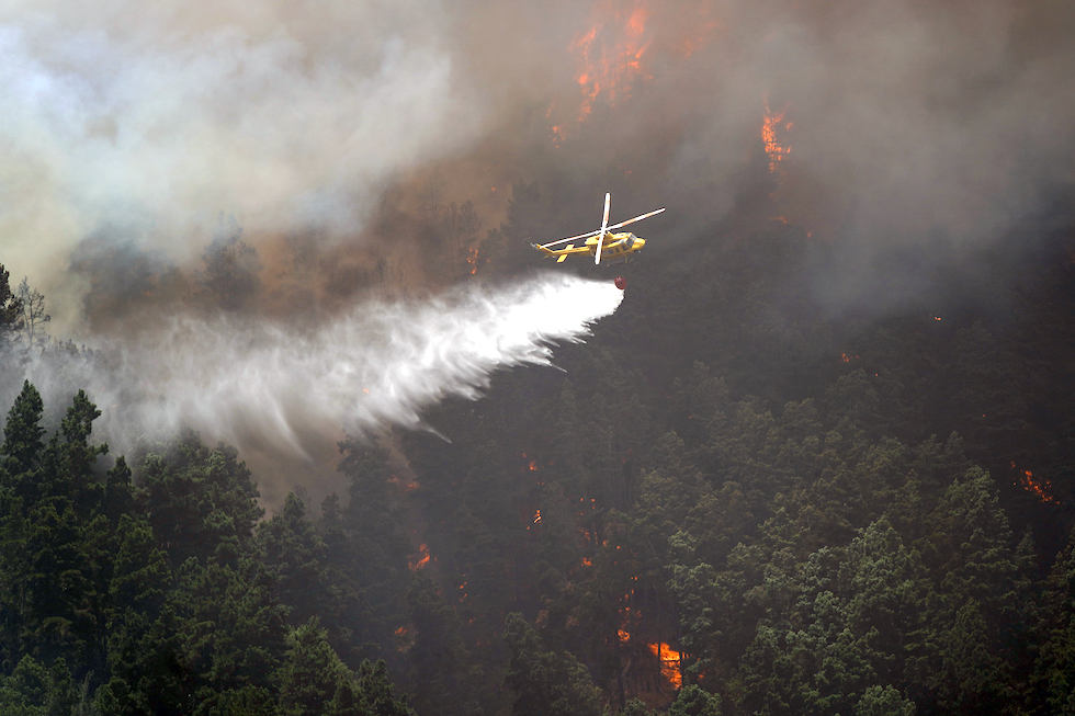 Incendio en Tenerife, 2023. Imagen de archivo